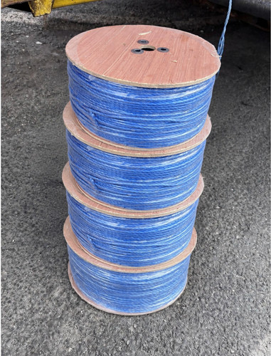 6mm blue polypropylene rope - polypropylene,