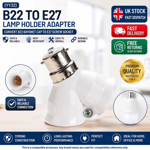 B22 e27 bayonet light - b22,