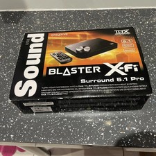 USB Sound Blaster X-Fi Surround 5.1 Pro Pc Sound
