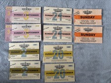 Good Wood Revival Meeting - Old Tickets