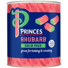 Princes Rhubarb Solid Pack | 1x2.84kg | Free Delivery