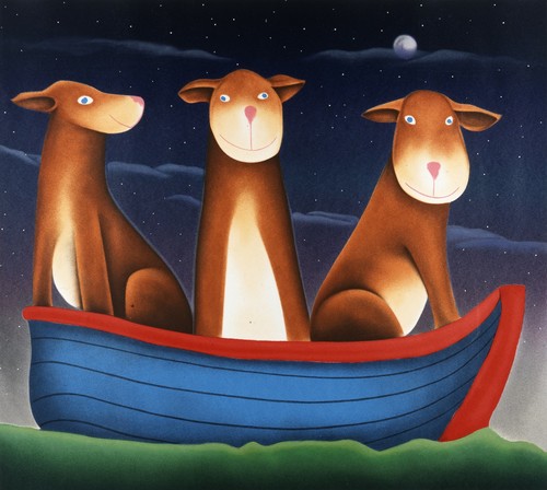Mackenzie thorpe three dogs - thorpe, "three