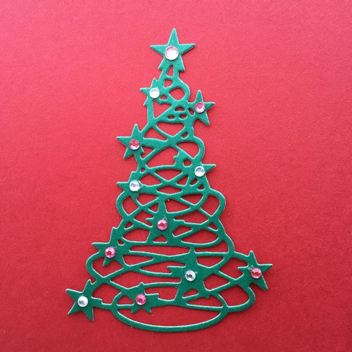 Christmas tree die - christmas,
