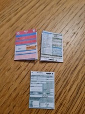 Log book and MOT suitable for Mamod, Wilesco garage diorama. Scale accessories 