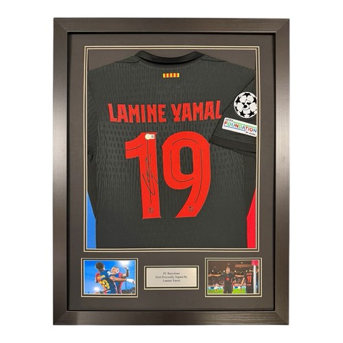 Lamine yamal signed - lamine, shirt