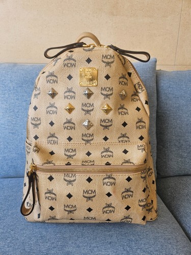 Mcm stark visetos backpack - backpack, in