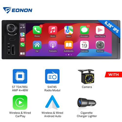 Din car stereo wireless - din,