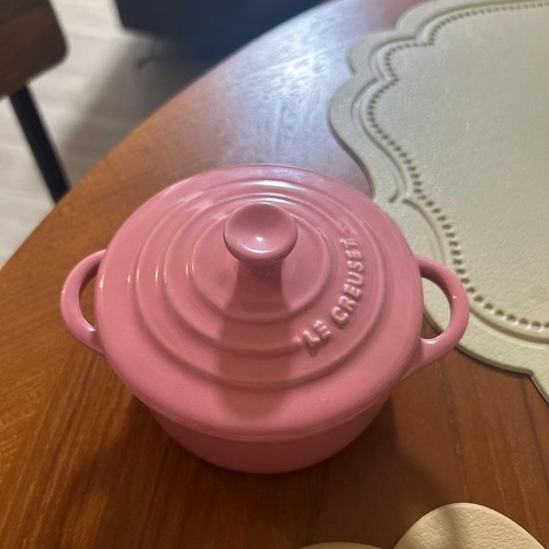 Creuset pink stoneware - creuset, mini