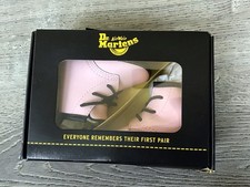 Dr Martens Shoes Infant Size US 1 - 1460 Crib Booties Pale Pink Faux Leather NEW