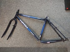 Univega Alpina 5.7 Biaxial Steel Frame Forks 18" 26" 1990s MTB CR-MO