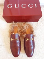 Gucci Princetown Dark Burgundy