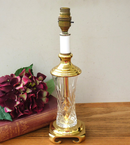 Crystal glass table - crystal,