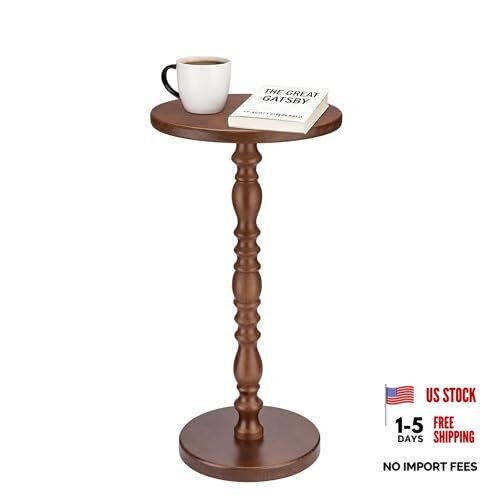 Solid wood round side - wood,