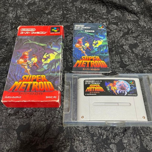 Nintendo super metroid - metroid,