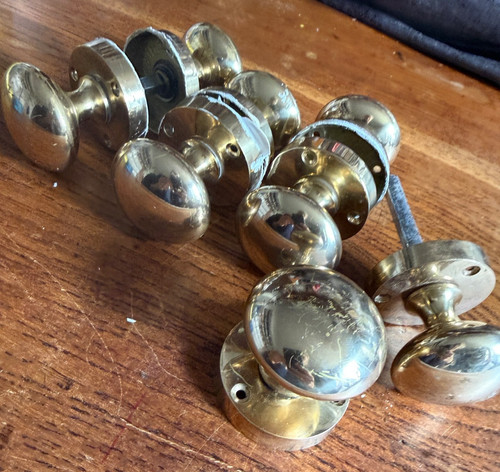 Pairs victorian style brass - victorian,