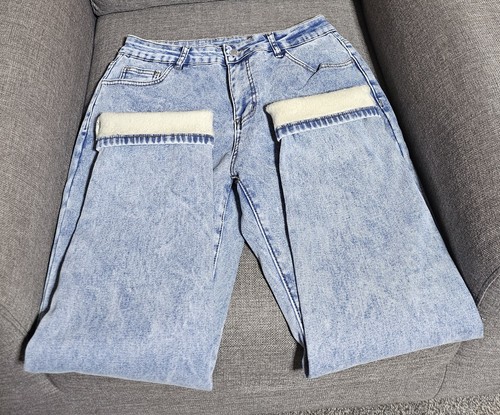 Ladies fleece lined denim - ladies,