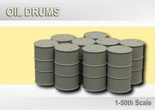 1-50 oil Drums x10 (requires