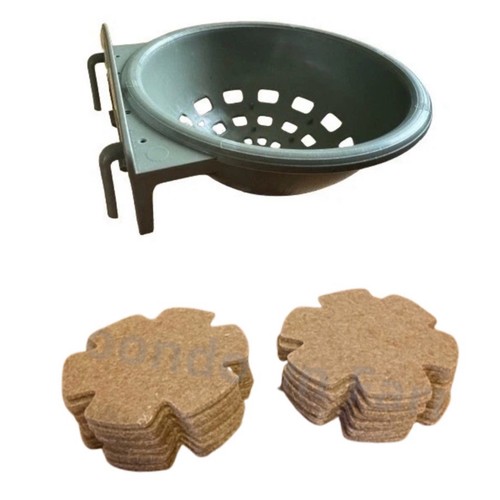 Plastic canary nest pans - x,