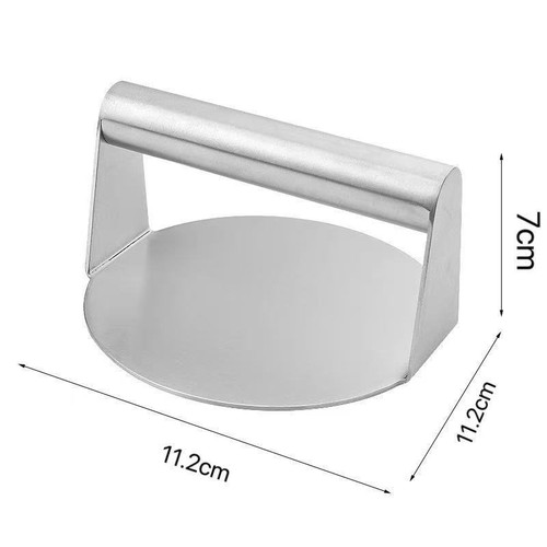 Stainless steel meat pie press - stainless,