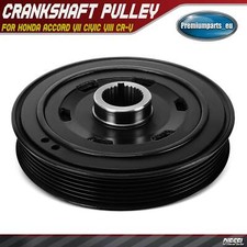 Crankshaft Pulley for Honda Accord VII Civic VIII CR-V III FR-V 2004-ON Diesel 