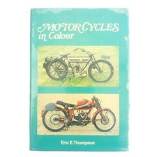 Motorcycles in Colour Book  T.R. Nicholson  Vintage Motorcycle History & Photos