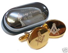Engraved Gold Masonic G