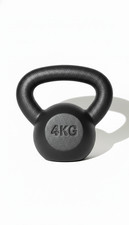 Cast Iron 4kg Kettlebell For