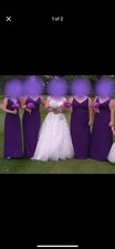 Cadbury Purple Bridesmaid