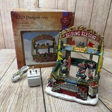 Lumineo Christmas Village Dodgem Cars W/ Mains Adapter