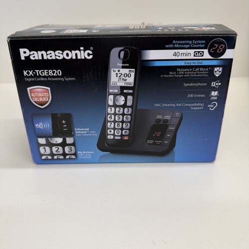 Panasonic tge822eb digital - panasonic, kx-tge822eb