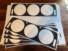 OPEL MANTA A SERIES SR BERLINETTA RALLYE  DASHBOARD FASCIA CARBON LOOK X 6