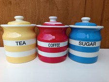 TG GREEN CORNISHWARE SUGAR TEA
