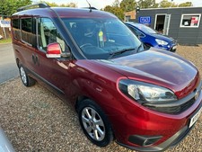 2018 fiat doblo 1.6 cdti 4 seat side entry upfront wheelchair accessible disable