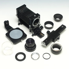 Sony Fit Contax Swing Shift Auto Bellows PC + Focusing Rail + Rodagon 50 + Extra