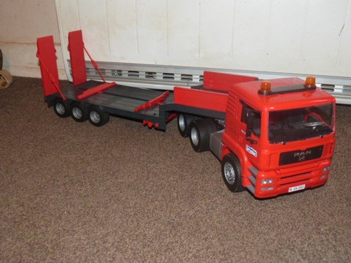 Bruder man tga low loader - ,
