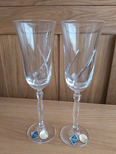 Pair bohemian hand cut - bohemian,