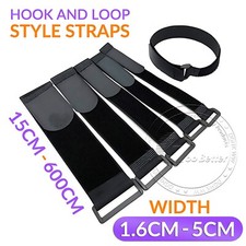 Hook and loop - and, strap