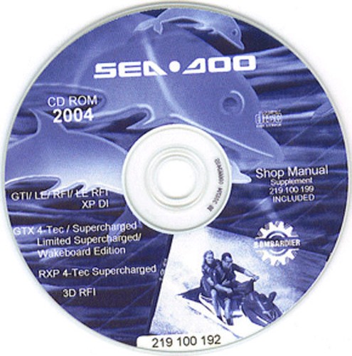 2004 seadoo service manual - seadoo,