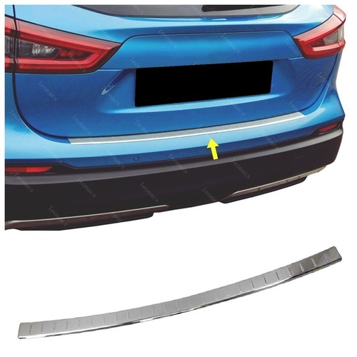 Chrome rear bumper protector - rear,