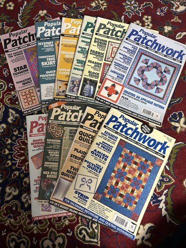 Popular patchwork magazines - patchwork,