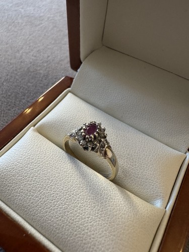 Carat gold ruby - 9,