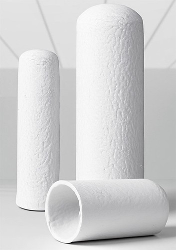 Glass fiber thimble filter - thimble,