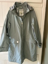 Seasalt Ladies Waterproof Kellifray Mac Size UK 16 Light Sage Colour