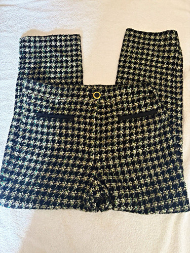 Zara women houndstooth tweed - zara,