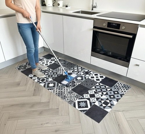 Black white kitchen - black, &