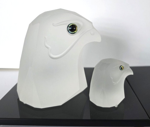 Swarovski falcon head large - falcon,