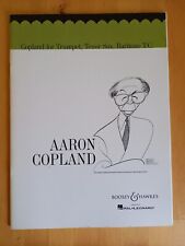 Copland for Trumpet Tenor Sax Baritone no piano - unused but with minor defect