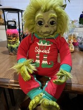 Grinch Doll Baby Handmade By