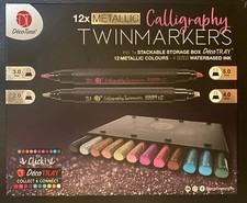 DecoTime Metallic Calligraphy Twinmarkers