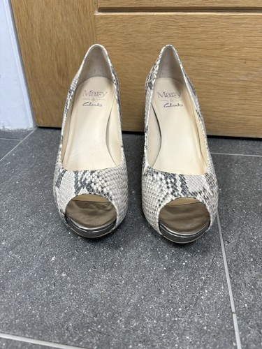 Clarks mary portas beige grey - mary,